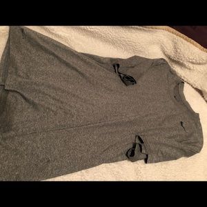 Nike dri fit grey t shirt
